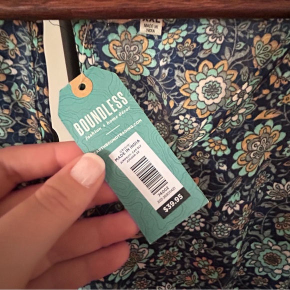 Earthbound Boho Jumpsuit / Romper - Picture 3 of 4